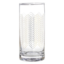 Set Of 4 Jazz Highball Glasses