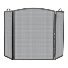 UniFlame S-1172 3 Panel Olde World Iron Arch Top Screen Large
