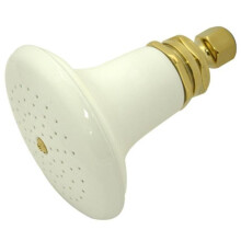 Pommeau de douche en cιramique style victorien Kingston Brass P50PB Designer Trimscape, laiton poli