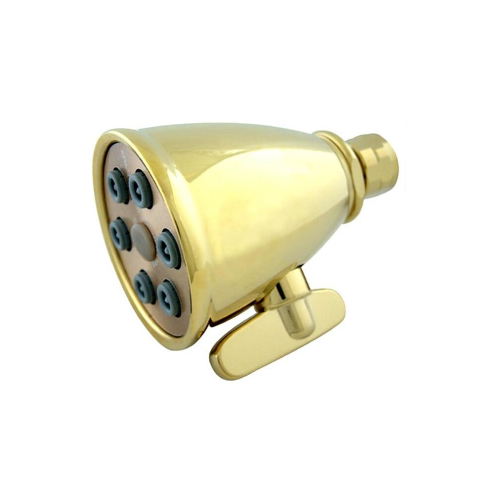 Kingston Brass K138a2 6 Spray Nozzles Power Jet Shower Head - Polished Brass 663370138171