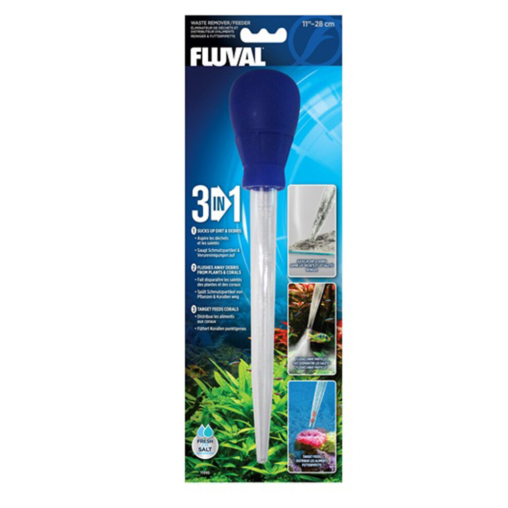 (28cm (11")) Fluval 3-in-1 Waste Remover/Feeder