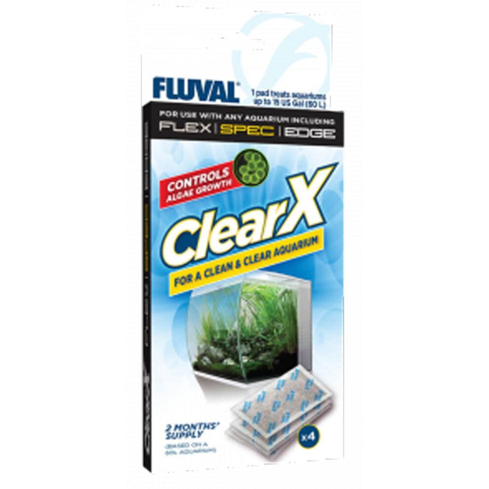 Fluval Flex/Spec/Edge ClearX Filter Media Insert (4 Pack)