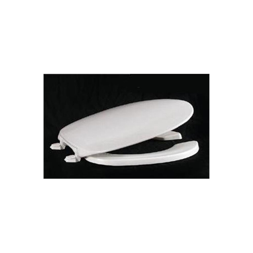 Centoco 220-001 White Premium Plastic Toilet Seat With Open Front 017053030014