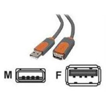 USB A/A EXTENSION CABLE A - M/F; DSTP 16 - F3U134B16