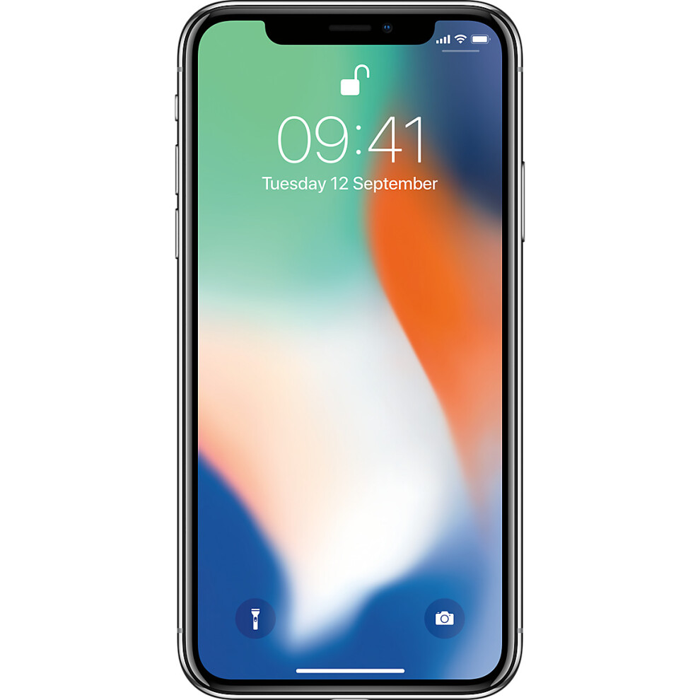 Refurbished (64GB) Apple iPhone X | Silver 