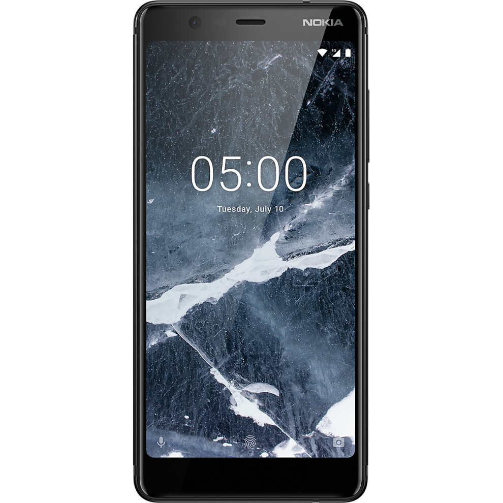 (Black) Nokia 5.1 Dual Sim | 16GB | 2GB RAM