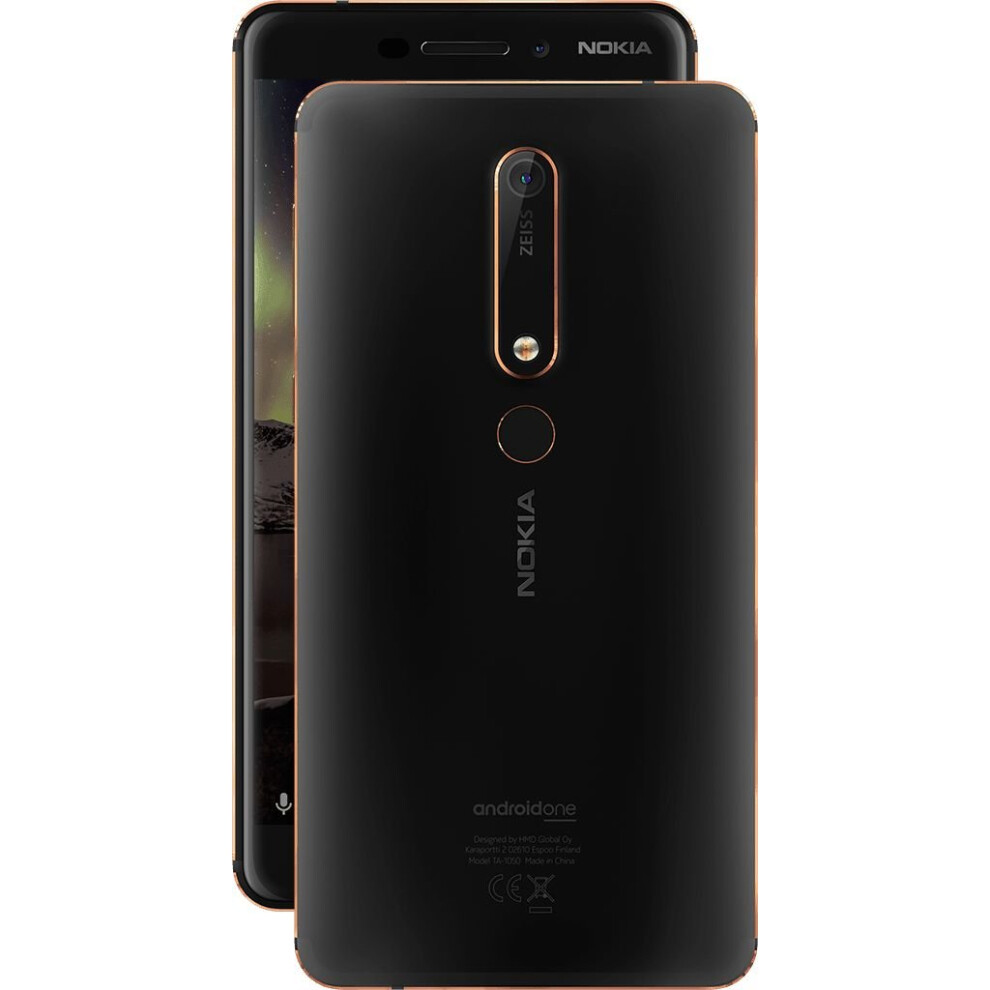 (Black) Nokia 6.1 Single Sim | 32GB | 3GB RAM