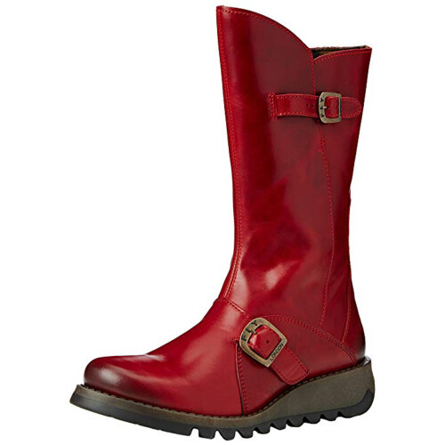 (6 UK, Red) Fly London Womens MES 2 Boots Red