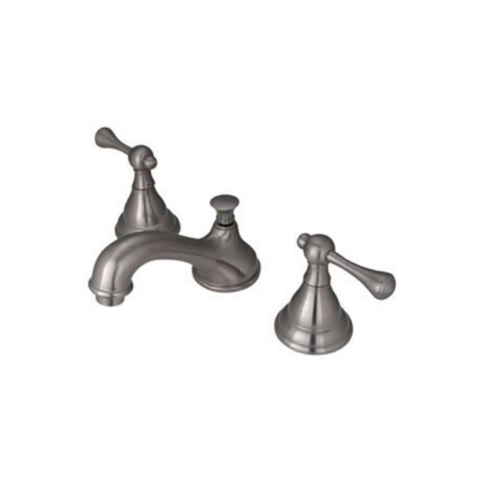 Kingston Brass Ks5568bl Widespread Lavatory Faucet - Satin Nickel Finish 663370071294