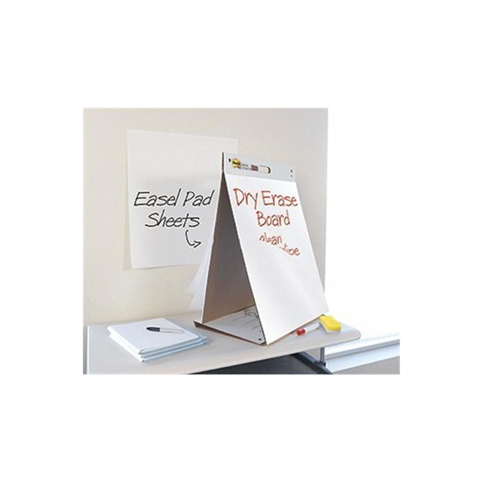 3M MMM563DE Post It Self Stick Tabletop Easel- Pad