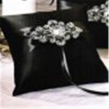Ivy Lane Design A01090RP/BLK Elizabeth-Pillow-Black Black