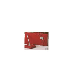 Ivy Lane Design A01100GB/CLA Garbo-Guestbook - Claret Claret