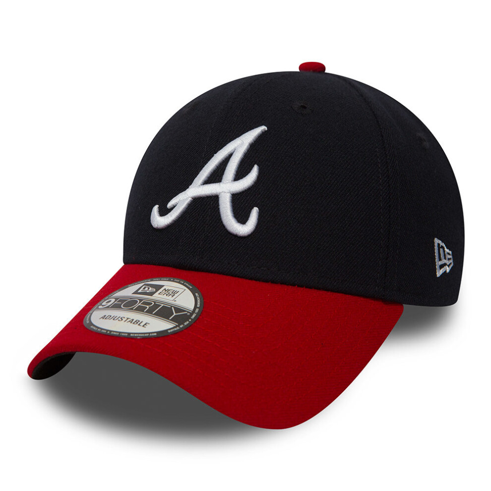 New Era Mlb The League Atlanta Braves Game 9Forty Adjustable Cap Black