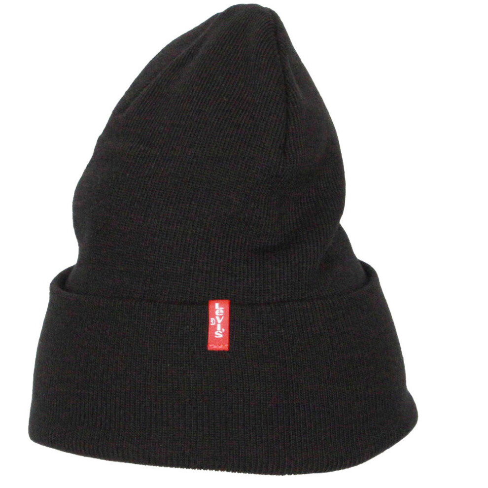Levi Unisex Black Levi's Sloughy Red In Beanie - Image 4