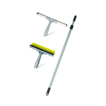 Window Cleaning Sponge Wiping Blade Handle 3 In1 Kit