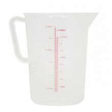 3 Litres Measuring Jug Polypropylene Clear For Gravy Or Stock