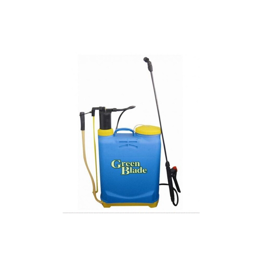 16 Litre Knapsack Pressure Sprayer For Garden Water Fertilisers Herbicides Pesticides