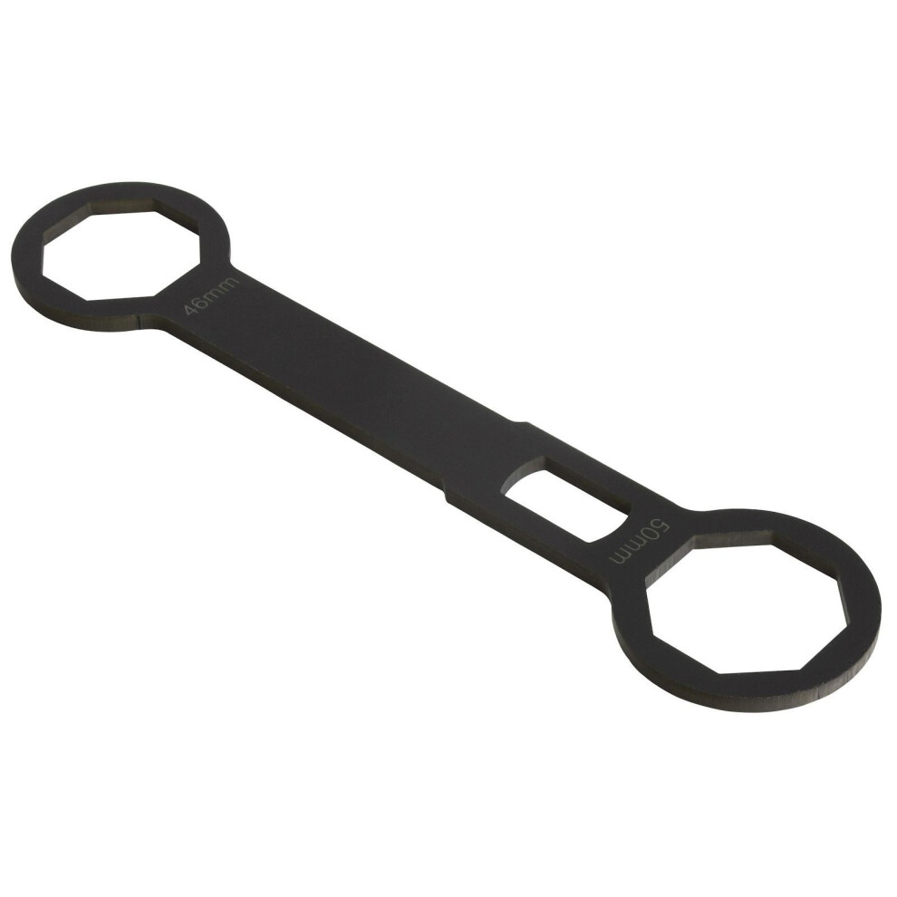 Fork Cap Wrench 46Mm 50Mm Dual Ended Motorcycle Suspension Tool 9 3/4" 5034862412447