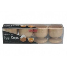 Beech Egg Cup Set