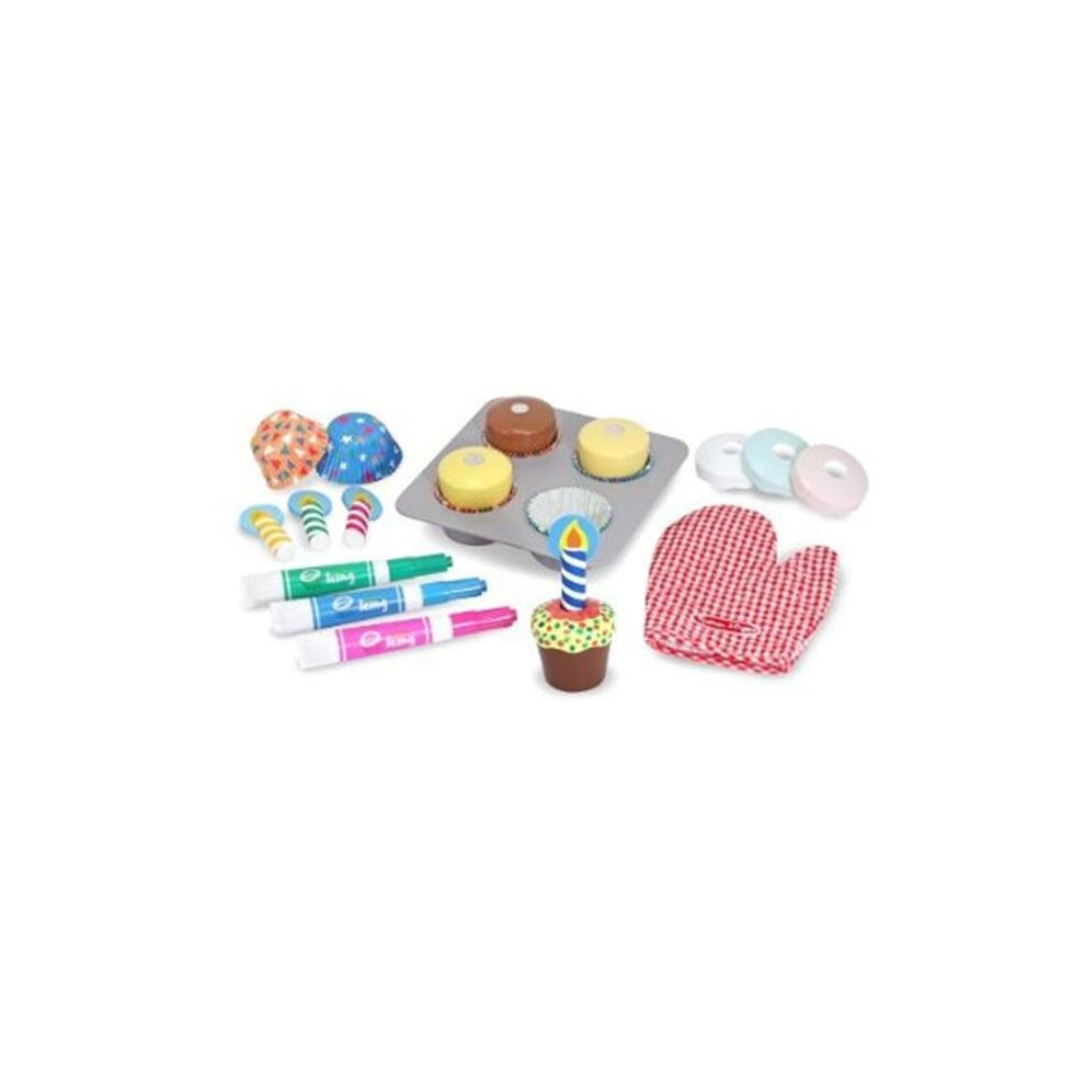 Melissa & Doug 4019 Bake & Decorate Cupcake Set