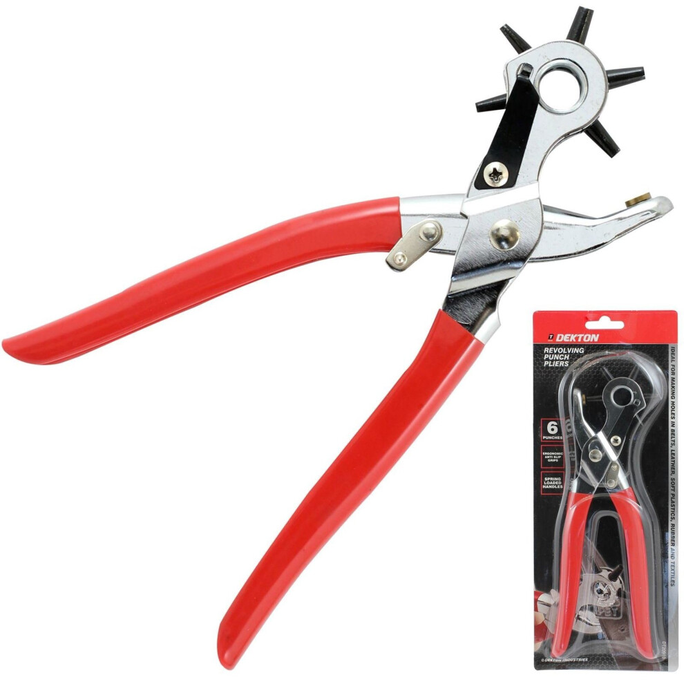 Dekton Revolving Punch Pliers, Dt20910 5055441405933