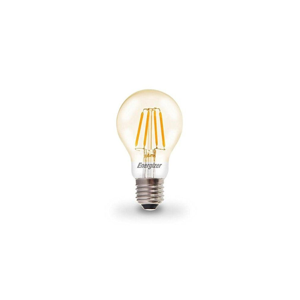 1 X Energizer LED Filament GLS Light Bulb Lamp Vintage ES E27 Clear 4.2W = 40W ES E27 CapÂ [Energy Class A+]