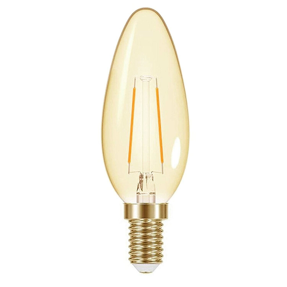 1 X Energizer Filament LED 2.6w = 16w SES E14 Warm White Candle 200lm  [Energy Class A+]