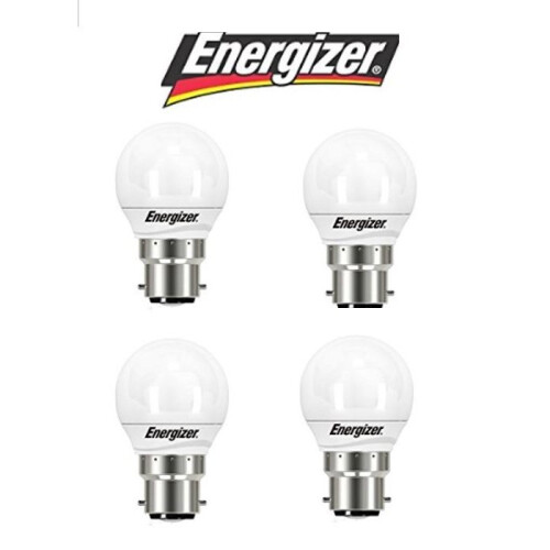 Energizer Energizer LED BC (B22) Opal Golf Non-Dimmable Bulb, Warm White 470 lm 5.9W