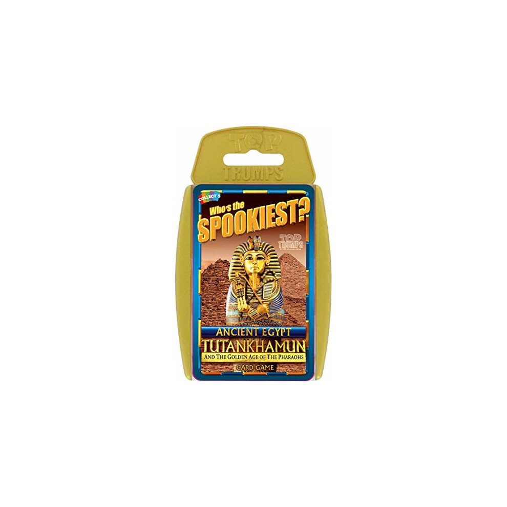 Top Trumps Ancient Egypt Card Game - Tutankhamun And The Age Of The Pharaohs Golden