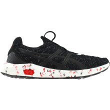 (8 (Adults')) New Mens Asics HyperGEL - KENZEN Black / Fiery Red / White Running T8F0N 9023