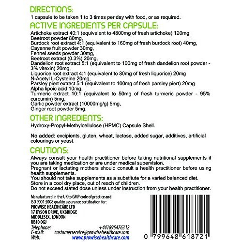 Liver And Gallbladder 60 Capsules UK Made 1