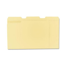 Universal UNV12113EE 1/3-Cut Assorted Ordner - Letter Größe, Manila (100/Pack)