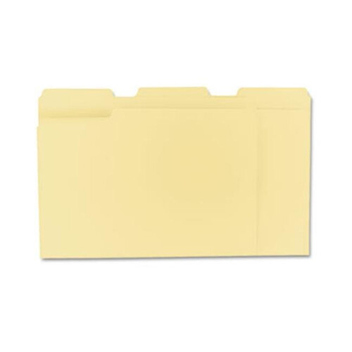 Universal Universal UNV12113EE 1/3-Cut Assorted Ordner - Letter Größe, Manila (100/Pack)