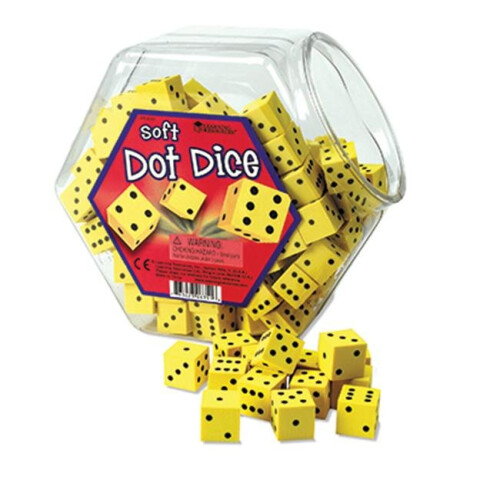 Learning Resources Learning Resources LER6351 Hands On Soft Dot Dice