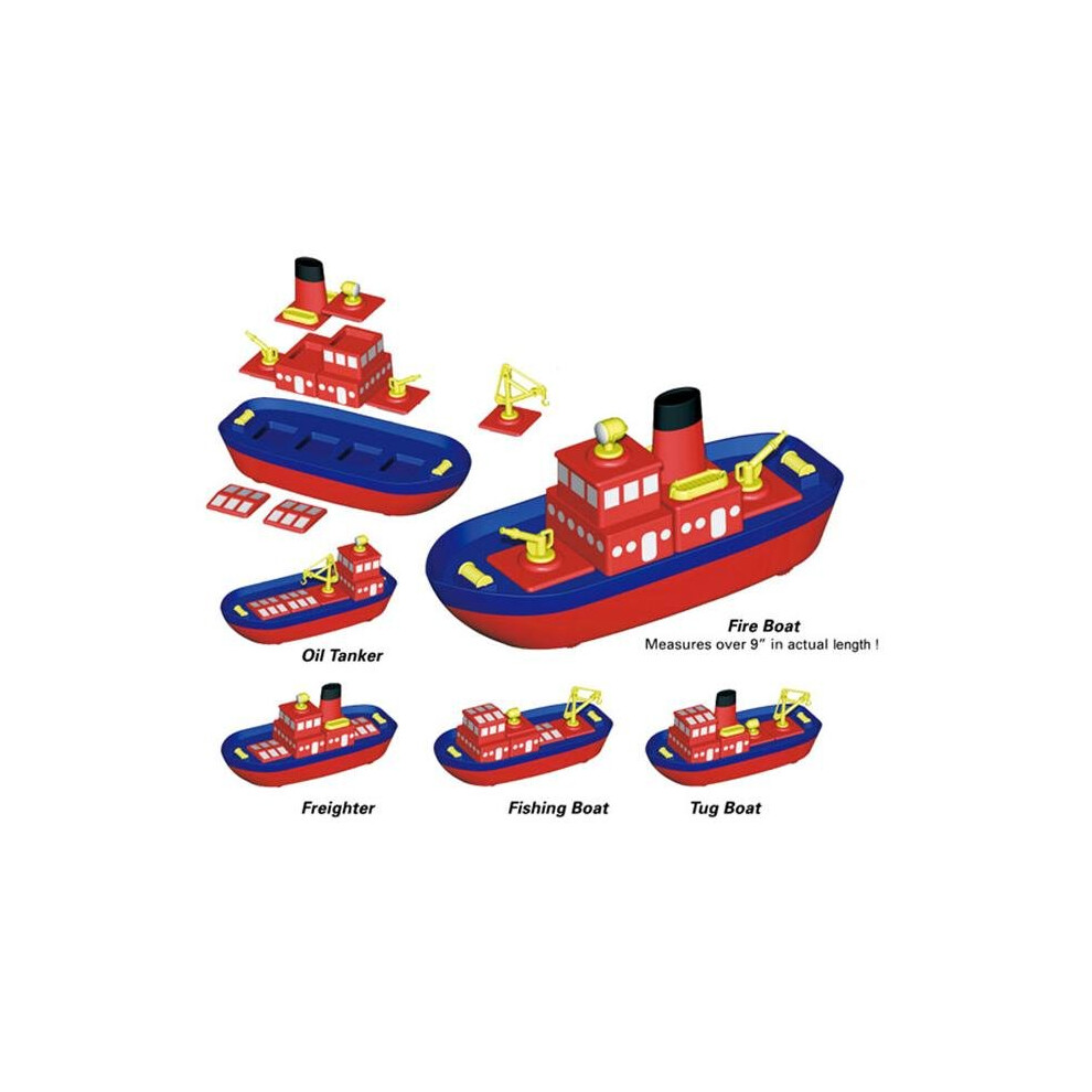 Photos - Construction Toy Huntar 60201 Magnetic Build-A-Boat