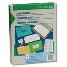 Etykiety laserowe PRES-a-ply 1 x 4 cale, biale, 2000 sztuk (30601)