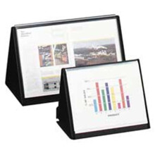 Lion Office Products LIO39008 Flip-N-Tell Horizontal Easel- 11in.x8-.50in.- Black