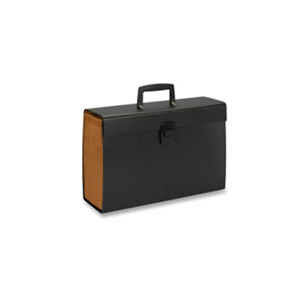 Photos - File Folder / Lever Arch File Smead Manufacturing Company SMD70804 Subject Case File- A -Z- 10in.x15in.- 19 Pkts- Black 