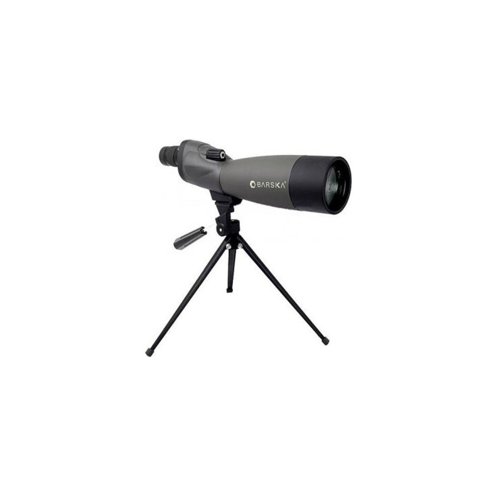 Barska Optics - Binoculars AD10528 20-60x70 WP- Blackhawk- Straight- MC- Green Lens w -Tripod- Soft CC & Premium HC