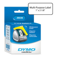 Dymo Corporation DYM30336 Multipurpose Labels- Small- 1in.x2-.13in.- 500-RL- White