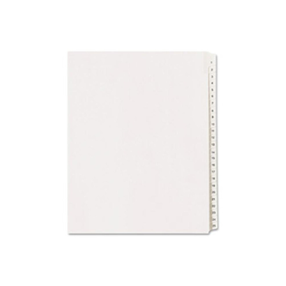 Photos - Other Office Equipment Avery Consumer Products AVE01701 Collated Dividers- 1-25- Side Tab- 11in.x8-.50in.- 25-Set- White