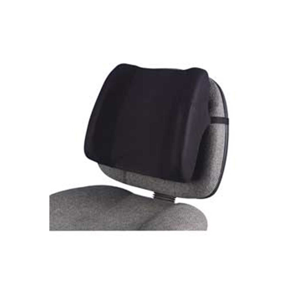 Fellowes Mfg. Co. FEL91905 Backrest- High Profile- 13in.x4in.x12-.63in.- Black