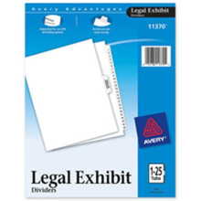Avery 11374 Premium A-Z Legal Index Divider, 8.5 x 11-Inches, 3 Set