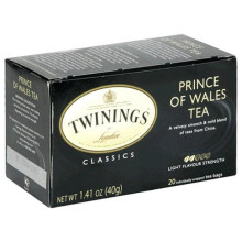Twinings, Tiszta Fekete Te, Prince Of Wales, 20 Teaszem, 1,41 oz (40 g)