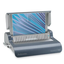 Fellowes Mfg. Co. FEL5216901 Electric Comb Binding Machine- 16-.88in.x15-.38in.x5-.13in.- Gray