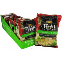 Thai Kitchen, Sopa de Noodle de Arroz Instantâneo, Limão e Pimenta, 1.6 oz (45 g)