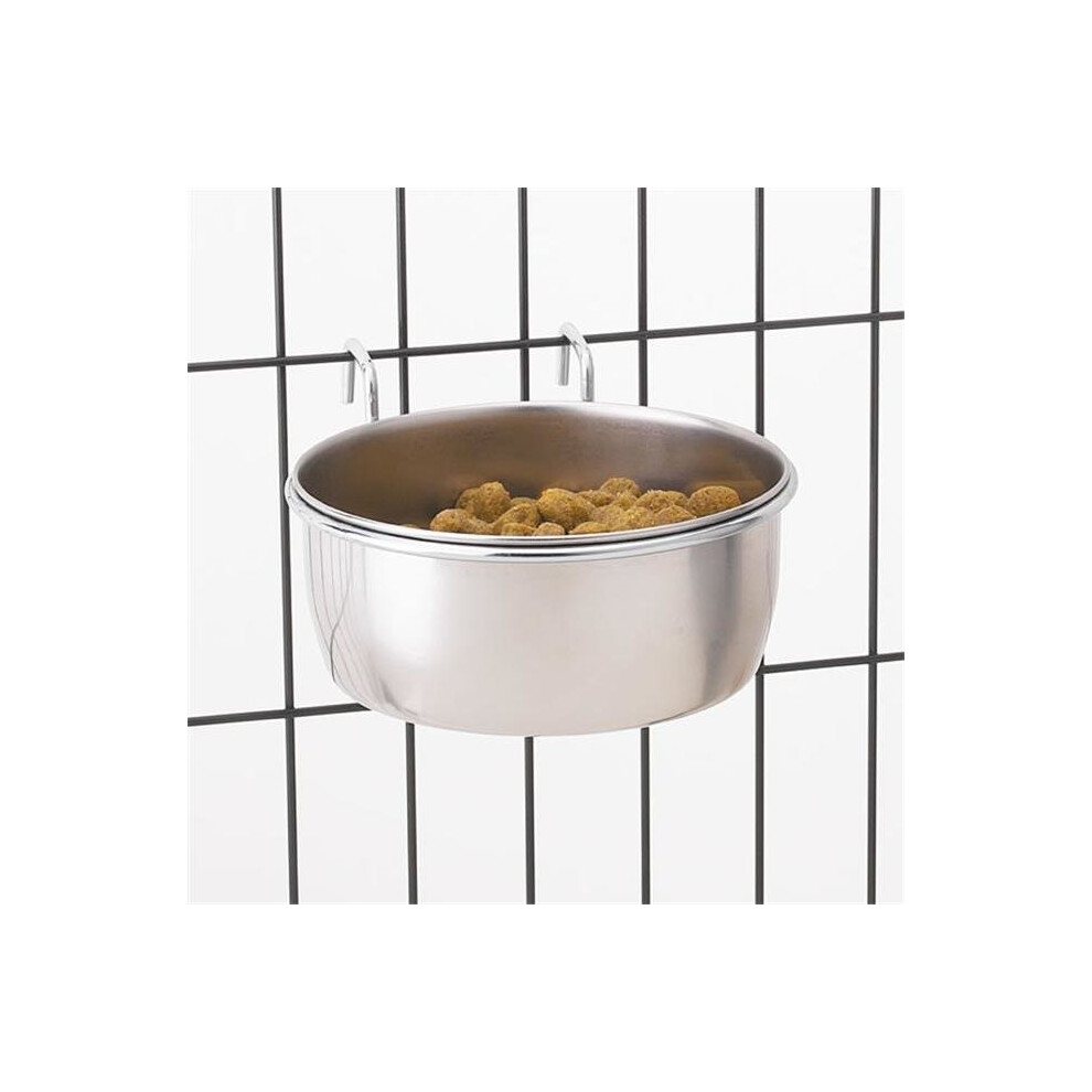 Pet Pals ZW990 30 Stainless Steel Hanging Bowl 26oz-image-OPC-PQ7KNT-NEW