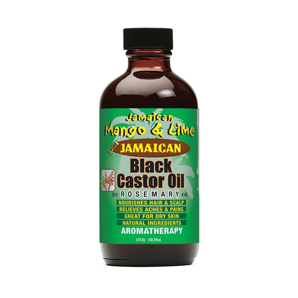 Jamaican Mango & Lime Black Castor Oil Rosemary 4oz