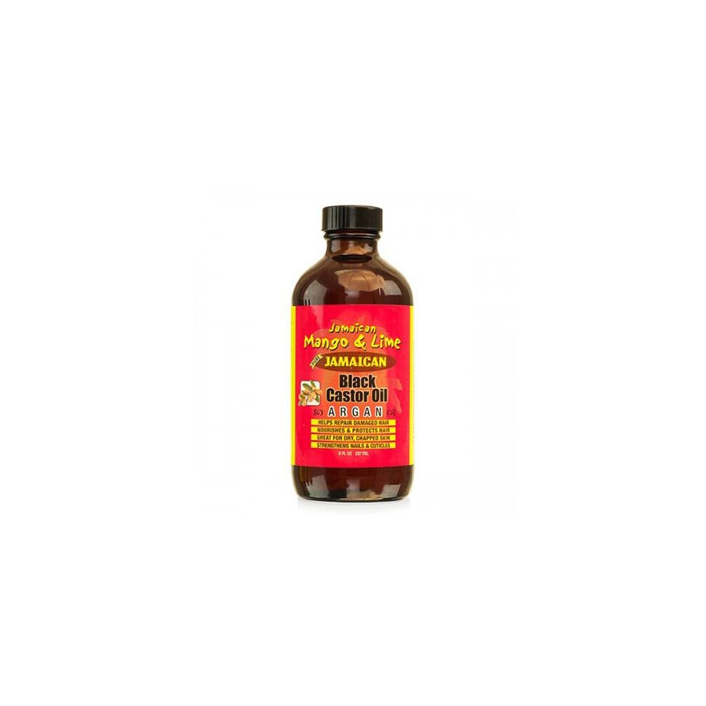 Jamaican Mango & Lime Black Castor Oil Argan 4Oz