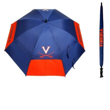 Team Golf 25469 University of Virginia 62 in. Double Canopy Umbrella